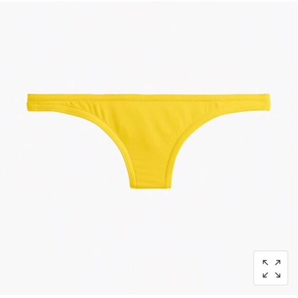 J.crew Cali hipster bikini bottoms burnished citron XXL NEW - Picture 1 of 9